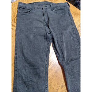 LEVI STRAUSS 508 Jeans Mens  32 X 32 FADED BLACK Preowned Summer  Casual Work